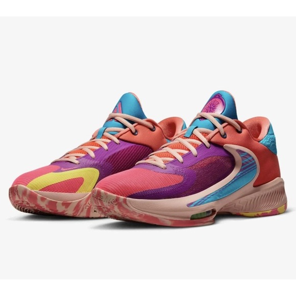 Nike Zoom Freak Mens Size 10 Bahamas Pink/Purple Athletic Shoes DQ3824-500 NEW main image 4
